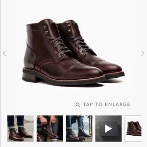 Mens Captain Boot by Thursday Boots in Brown Leather. Size 12.5. New w/o box.